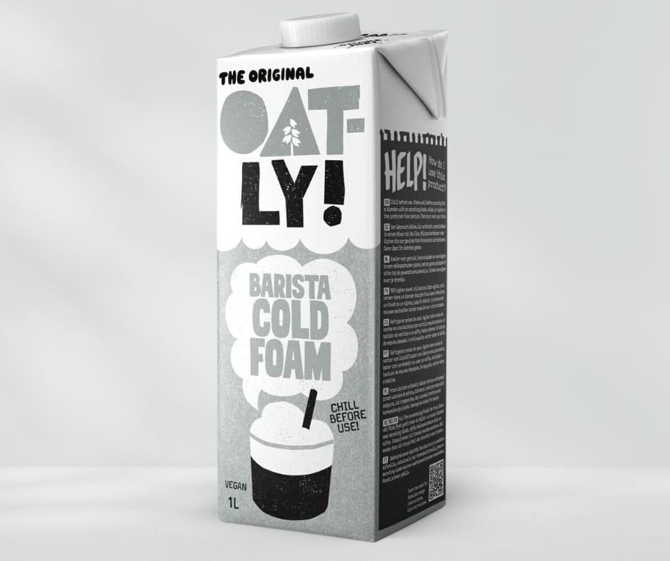 6x OATLY Cold Foam 1L